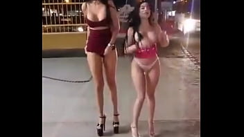 Preview 4 of Xxx Video Arvi - Mia Marin y Giselle Montes se desnudan en la v&iacute_a publica