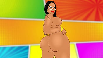 Preview 2 of Mom Sitting Face On Son - Big booty Trans Toonz cumming on your screen