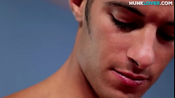 Preview 2 of Two Veg - Muscular cutie in jockstrap solo masturbates in close up