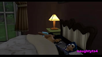 Preview 3 of Zulu Girls Sex Video - Married Neighbour Cheats On Her Sleeping Lover With Another Futa!
