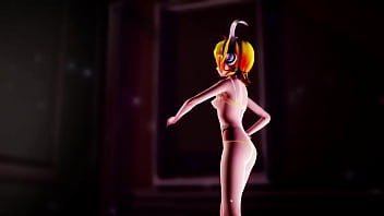 Preview 3 of Abbegirl Sucking And Riding - MMD18 Rin arbitrary style-Demitasse