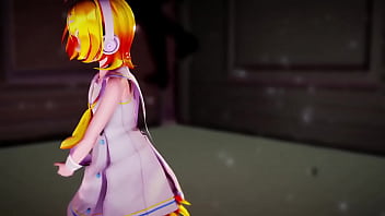 Preview 1 of Abbegirl Sucking And Riding - MMD18 Rin arbitrary style-Demitasse