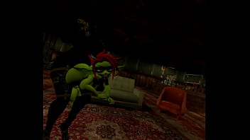 Preview 1 of Netek Sama Abg - futa anubis mommy getting their yordles off (vr edition)