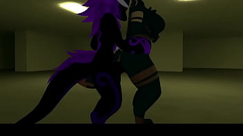 Preview 1 of Gum4k - Daddy wicker plows anubis girl