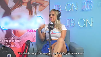 Preview 1 of Jony Top - Annie Marin Sexy blonde fucks her friend on Juan Bustos Podcast.