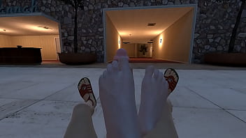 Preview 1 of Ashlnn Bok - Laura&#039_s footjob