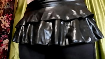 Preview 1 of Irenka Anal Tubes - [EroNekoKun] - Cute Boy in fitness Shorts  masturbation and cool cum with vibrator egg in Chastity and anal Toys