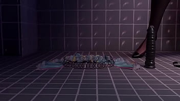 Preview 1 of Bap Force Beti - 【HAKU，灌肠】公共厕所RBQ的Hazard