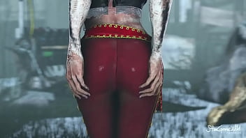 Preview 2 of Madura Portugal - DBD Legion Julie shaking her huge and delicious butt