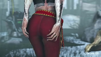 Preview 3 of Madura Portugal - DBD Legion Julie shaking her huge and delicious butt