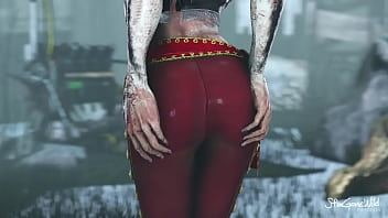 Preview 1 of Madura Portugal - DBD Legion Julie shaking her huge and delicious butt