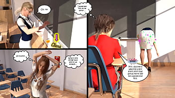 Preview 2 of Chut Maro Sex - The Student becomes the Teacher - Comic Teaser