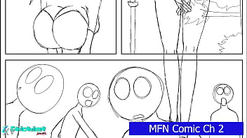 Preview 4 of Inden Modl Saneya Foking - Sketch | First part | My favorite nanny Still with me Chapter 2 | Caricanima Studio