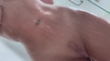 Preview 4 of Two Men Suck Nipples Of One Girl - Let&rsquo_s shower together ??