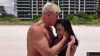 Preview 2 of Www Xxvideoamerica Mp4 - All mighty ring seduces mature blonde Gigi Dior &amp_ petite asian Jade Kimiko