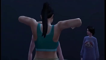 Preview 2 of Norway Chines Fuck - Sims Porno : bully revenge goes wrong