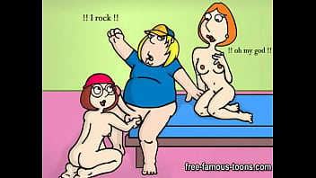 Preview 4 of Big Brader Real Six Sister - Famous toons blowjob and facial