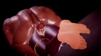 Preview 2 of Gay Blonde Nordic - mmd genshin 4