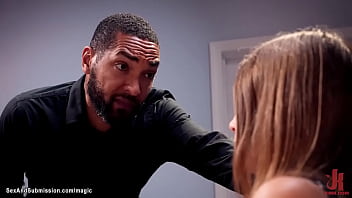 Preview 2 of Bbc Makes Her Howl - Blackmailed stepdaughter dp interracial