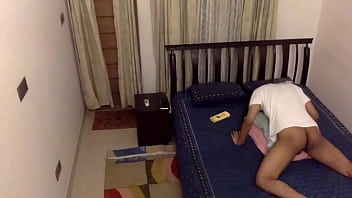 Preview 4 of Sunny Lepn - Hidden Cam Recording Leaked: Hot Guy Fucks His Toy And Busts A Nut Deep Inside It