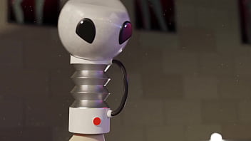 Preview 2 of Inden Xxx Bf - Slinkie robot sucks off big dick (Loop)