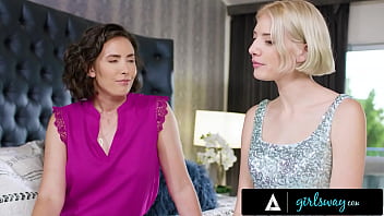 Preview 2 of Gao Sexi Jav - GIRLSWAY - Beautiful 18yo Blonde Has Passionate Sex With Her Prom Dress Tailor Casey Calvert