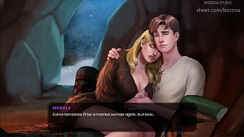 Preview 4 of Xbraz Mom Son - WAL - 40 - Can I touch them? :P Big,  big titties in the cave.