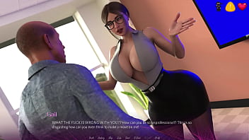 Preview 4 of Digs Sex - THE OFFICE - Sex Scene #15 - 3d hentai,  Animation,  Porn games,  Adult games,  3d game
