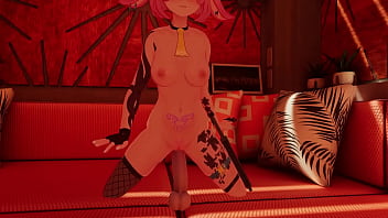 Preview 1 of Pakistani Fast Time Xxx Punjabi - el XoX VTuber Fucks Herself with a Dildo Toy
