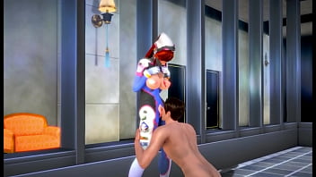 Preview 1 of Asshole Cream - D.ava Cosplay - Hentai 3D