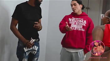 Preview 4 of Imom Brazerr Sex - Bratty Ebony Submissive Cheerleader Interracial Group Sex (Clarkes Boutaine,  Peach Fuzz,  Megadrive,  OmariTheRebel)