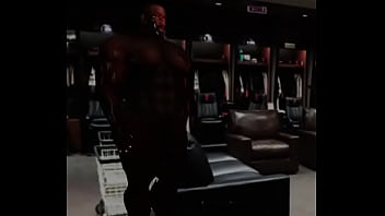 Preview 1 of Clothes Fat - stunning hunk james harrison caught naked in locker room