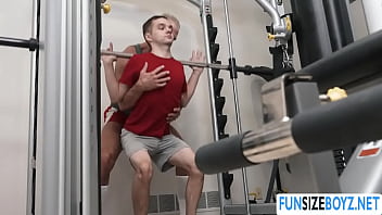 Preview 1 of Czech Public Laid - Gay teen Marcus analed in gym by Dallas