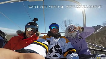 Preview 1 of Tuk Tuk Patrol Hairy Tan - DP With A Snow Angel.Angel Youngs / Brazzers  / stream full from www.zzfull.com/ati