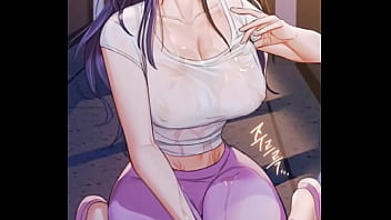 Preview 2 of Boob Exercise - MAKE ME HARD: MY BOSS DOESN&#039_T KNOW HOW TO GO EASY ON ME Manhwa
