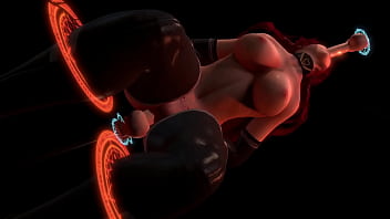 Preview 2 of Office Boobs - Demon Girl Gets in a Gangband Trap With Magic Dicks - 3D Porn
