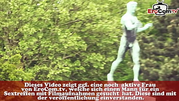 Preview 1 of Indean Masala - D&uuml_nne deutsche blonde milf schlampe verf&uuml_hrt Mann zu outdoor Sex date