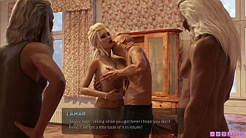 Preview 2 of Pakistani Poren Vedeo - Perseverance - horney chick gangbang with hobos - 3D game,  HD porn,  1080p