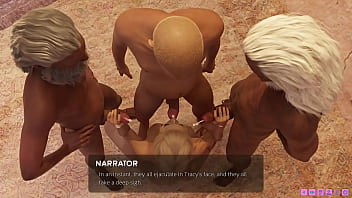 Preview 4 of Pakistani Poren Vedeo - Perseverance - horney chick gangbang with hobos - 3D game,  HD porn,  1080p