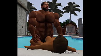 Preview 2 of Desi Fate Gand - hunky chris chester fucks randome wife at pool party