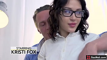 Preview 1 of Xxx Video 216 - Brunette teen giving blowjob then gets fucked by her tutor