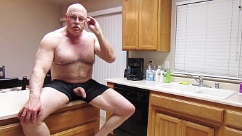 Preview 1 of Bbw Xxx Mp4 Wash Room - Cock getting hard.