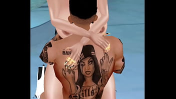 Preview 3 of Small Papa - Lo hice con un desconocido en una sala p&uacute_blica IMVU