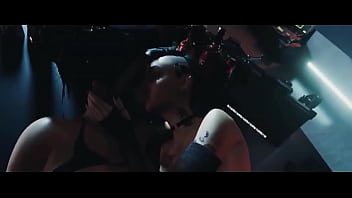 Preview 3 of Slutty Sweet Gir - Cyberpunk threesome POV sex with MILFs