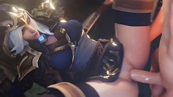 Preview 1 of Kiki Vedis - 3D Compilation: League of Legends Ashe Vi Kda Evelynn Akali Doggystyle Uncensored Hentai