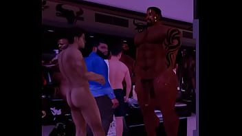 Preview 1 of Kunyonya Mkundu - teammate sucks off duane brown after game