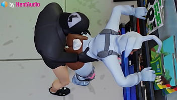 Preview 1 of Mom Bb Son - Henchman fucks Bunny Brawler vagina in standing doggystyle (Fortnite 3d animation)