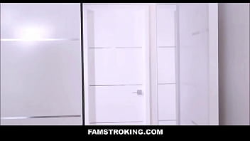 Preview 1 of Italian Cougar Vintage Anal - FamStroking - Redhead Stepdaughter Family Fucked By Stepdad While Getting Ready - Alice Coxxx