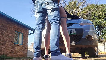 Preview 2 of Goung Porn - Stepdaughter getting fucked on her first car