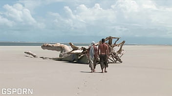 Preview 1 of Beautyful Girl Sexi - Fucking a sexy brazilian girl in her ass on the beach